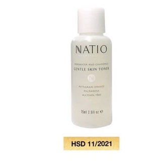 Nước Cân Bằng Dưỡng Da Dịu Nhẹ Natio Rosewater and Chamomile Gentle Skin Toner 75ML