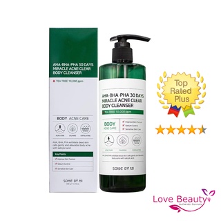 Sữa Tắm Some By Mi AHA-BHA-PHA Làm Giảm Mụn AHA-BHA-PHA 30 Days Miracle Acne Clear Body Cleanser 400g