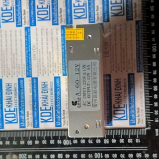 nguồn xung, nguồn tổ ong 12V-5A,TRONG NHÀ(INDOOR) kde1849