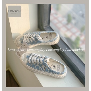 [ẢNH THẬT] GIÀY THỂ THAO M.L.B mule ny xanh dương
