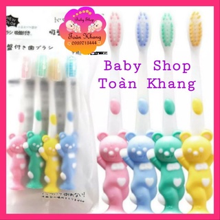 SET 4 CÂY BÀN CHẢI SIÊU MỀM CHO BÉ TRAI BÉ GÁI