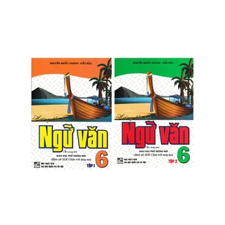 SÁCH  - combo hướng dẫn học ngữ văn 6 - tập 1+2 (bám sát sgk chân trời sáng tạo)