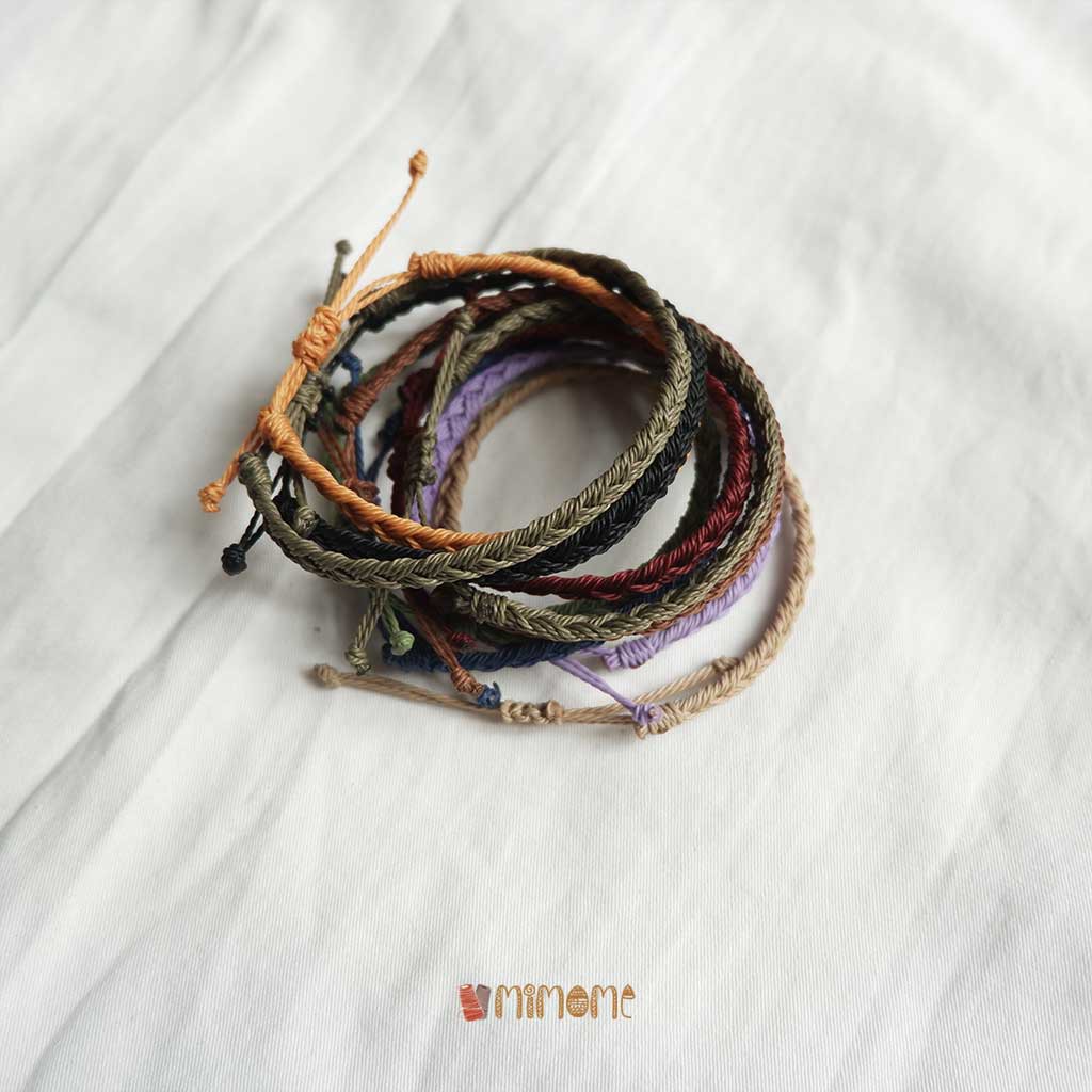 Vòng waterproof sợi bính( chọn số đo sát cổ tay)