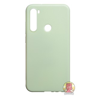 Ốp Lưng Silicone Xiaomi Redmi Note 8 TPU Dẻo Màu Xanh Matcha