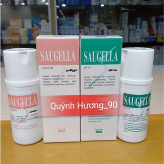 Dung dịch vệ sinh cao cấp SAUGELLA dịu nhẹ