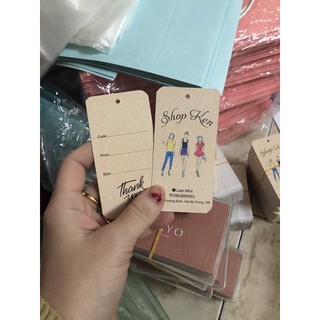 1000 tag treo bo góc kem thời trang