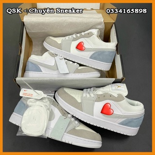 Giày Sneaker JD Low Paris Giày Thể Thao Nam Nữ Thấp Cổ Full Phụ Kiện