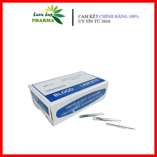 Kim lấy mụn – Kim chích máu Blood Lancet 5 cây