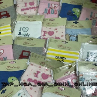 Set 3 yếm Momcare cho bé (gạt phải để xem chi tiết mẫu ạ)