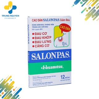 Miếng dán hỗ trợ giảm đau Salonpas
