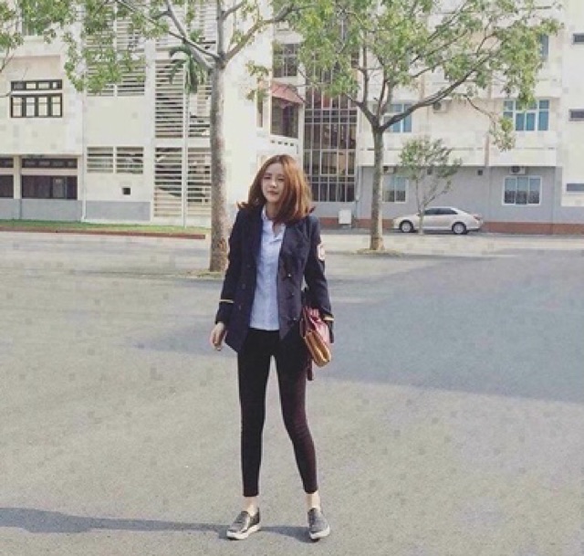 Quần legging Thái lan (hàng sẵn đen)