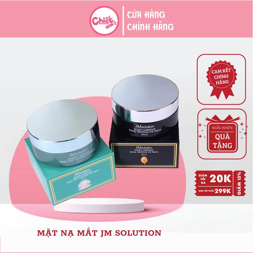 [CHÍNH HÃNG] MẶT NẠ ĐẮP MẮT JM SOLUTION