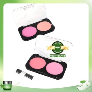 Phấn Má Hồng Hộp 2 Ô Màu Lamelia Hot Trend Siêu Mịn  23G