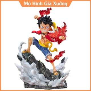 Mô hình One Piece Luffy G5 hàng cao cấp cao 18cm , trạng thái chiến đấu , figure mô hình one piece giá xưởng