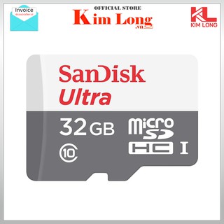 [BH 5 NĂM] Thẻ nhớ 32GB Micro SDHC Ultra 533X C10 80MB/s SanDisk - Chính hãng