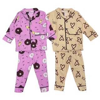 Bộ Pijama Dài Tay Cho Bé Trai Và Bé Gái Chuột Lắc Store Từ 10Kg Đến 20Kg Chất Kate Thái Dày Dặn