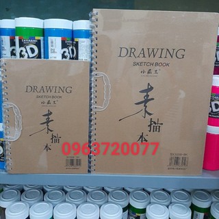 SỔ VẼ KÍ HỌA, VẼ CHÌ... KHỔ A4 &amp; KHỔ A3