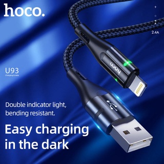 Cáp sạc nhanh HOCO. U93 1.2m cổng micro USB/ Type C/ thích hợp cho iPhone 11 11 Pro XS XR / Xiaomi