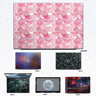 Skin dán Laptop Dell in hình hoa hồng stic250 (inbox mã máy cho Shop)