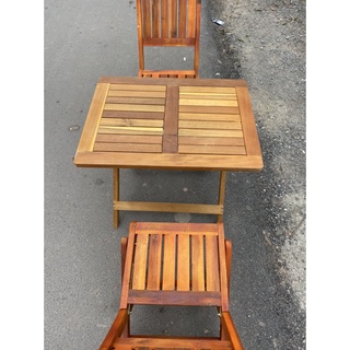 Bàn Gỗ Xếp, Quán Cafe, Để Ngoài Trời