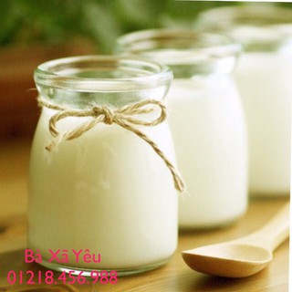Combo 12 Hũ Làm Sữa Chua Thủy Tinh