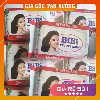 Combo 5 gói khăn ướt Teen Wipes hương dịu nhẹ gói 20 miếng [ẢNH THẬT]