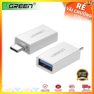 Đầu chuyển Type-C sang USB 3.0 chính hãng Ugreen 30155 - Phukienleduy