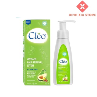 Kem Bơ Tẩy Lông Cleo Dạng Sữa Avocado Hair Removal Lotion 90ml