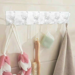 [Mã LIFE1404ALL50K giảm 10% đơn 200K] 6 MÓC DÁN TƯỜNG TRẮNG TRONG SIÊU BỀN ĐẸP