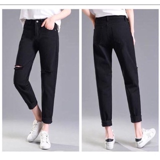 Quần jean bò baggy nữ cạp cao hàng Quảng Châu phong cách Hàn Quốc sành điệu style năm 2021