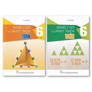 Sách - (Combo 2 tập) Nâng Cao Và Phát Triển Toán Lớp 6