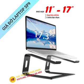Giá đỡ để laptop stand SP-9L 11 - 17 Inch - Giá để Notebook / Macbook - hợp kim nhôm có thể tháo rời kiêm tản nhiệt