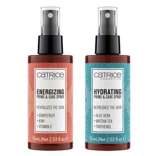 Xịt khoáng dưỡng da makeup Catrice hydrating prime &amp; care spray