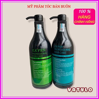 Cặp Dầu Gội Xả  KAFEN 800ML | Phục Hồi Tóc Hư Tổn, Khô Xơ, Gãy Rụng | Hàng Chính Hãng CT31