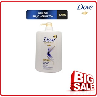 Dầu Gội DOVE Phục Hồi Hư Tổn Chai 1,4Kg