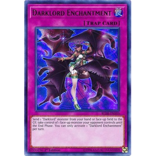 Thẻ bài Yugioh - TCG - Darklord Enchantment / BLRR-EN103'