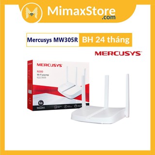 Bộ Phát Wifi Mercusys / Router Wifi Mercusys MW305R3 Ăngten (3 ANTEN) | Hàng Chính Hãng | Bảo Hành 24 Tháng