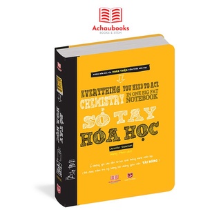 [Mã BMBAU50 giảm 7% đơn 99K] Sách Sổ tay hóa học - Á Châu Books ( lớp 8 - lớp 12 )