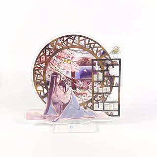 Standee Ma đạo tổ sư 4 mùa dạng tròn tượng mica phim Trần Tình Lệnh Tượng Acrylic anime chibi mica mô hình