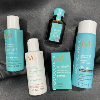 Chính hãng  Moroccanoil TRY ME KIT - Bộ dùng thử DƯỠNG ẨM Hydration
