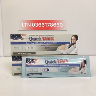 Bút thử thai nhanh QUICKTANA - luôn che tên - Chính hãng - Tân Á