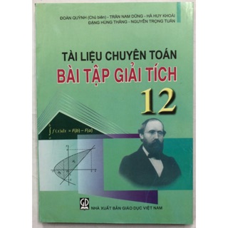 Sách - Tài liệu chuyên Toán bài tập Giải tích 12