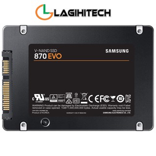 Ổ Cứng gắn trong SSD Samsung 870 EVO 2TB/4TB 2.5 inch sata III Hàng Nhập Khẩu