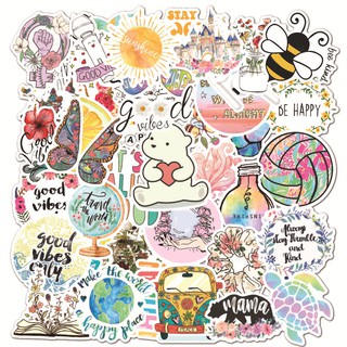 Set 50 Miếng Dán Sticker Trang Trí Chống Thấm Nước Dán Nón BH, Laptop, Vali, Xe, Sổ tay.... MÃ ST2151