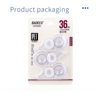 Bút xóa thân trong suốt BAOKE 36M-KF3029