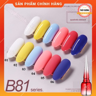 Sơn gel AS chính hãng chai đỏ mã B81 15ml