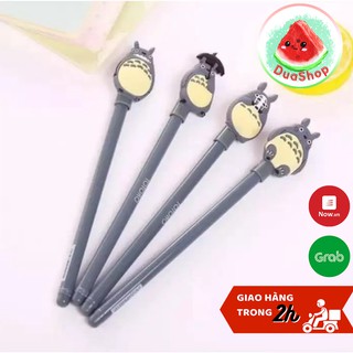 Bút nước Totoro, viết mực đen - bút gel nước mực đen Duashop