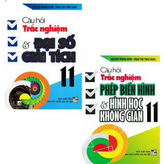 Sách - Combo Combo Câu Hỏi Trắc Nghiệm Đại Số &amp; Hình Học 11 (2 quyển)