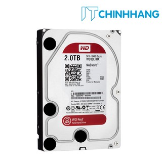 Ổ Cứng Gắn Trong HDD WD 2Tb SATA3 (RED) - Hàng Chính Hãng