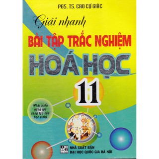 Sách - Giải nhanh Bài tập trắc nghiệm Hóa học 11